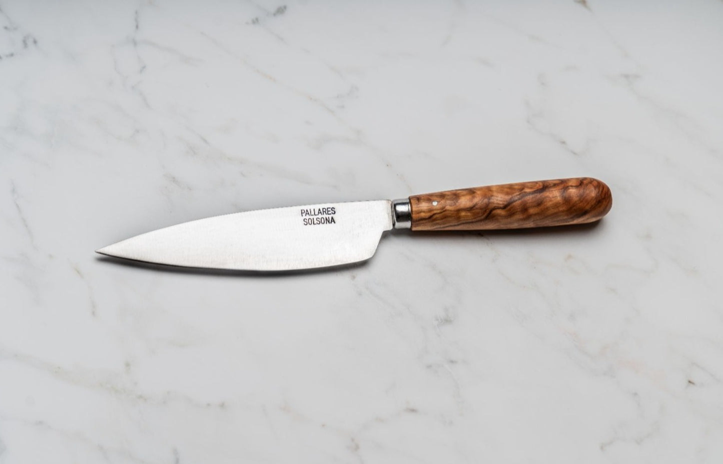 OLIVE WOOD UTILITY KNIFE  / S.S