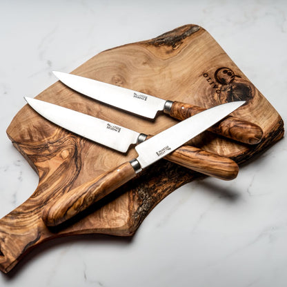 OLIVE WOOD STEAK KNIFE S.S