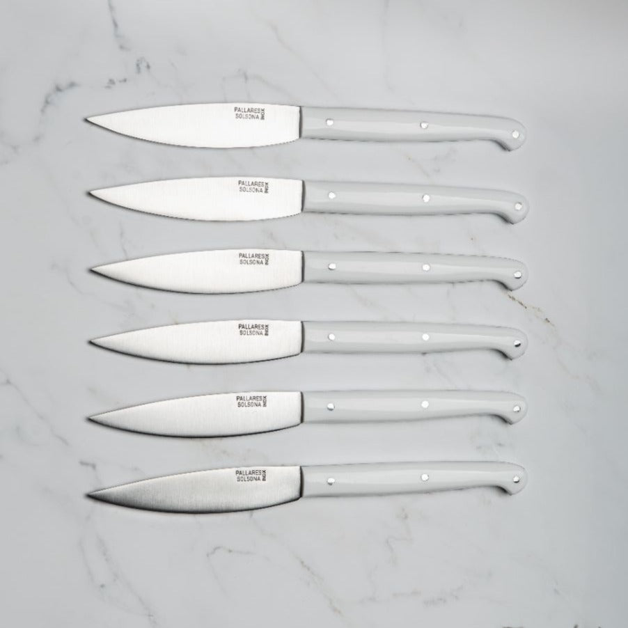 WHITE FIBER TABLE KNIFE / S.S