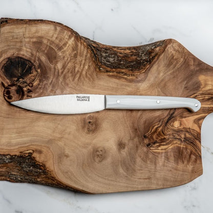 WHITE FIBER TABLE KNIFE / S.S